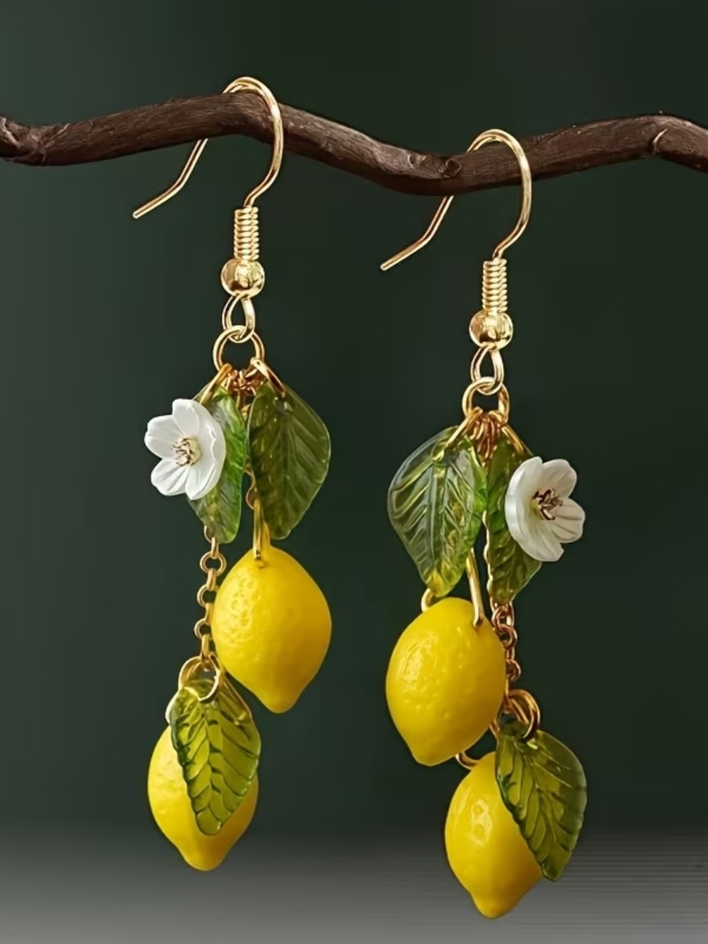 Lemon Drop Dangle Earrings